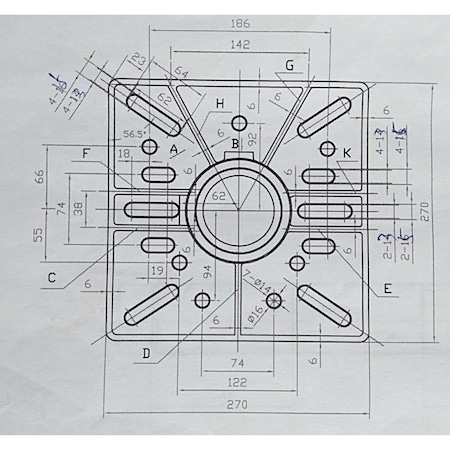 H & H Industrial Products Heavy Duty Bench Grinder Stand 8071-0035